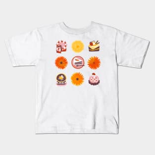 Cake and Calendula Kids T-Shirt